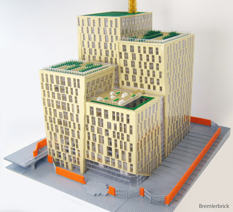 3 m. h&ouml;g julgran av lego