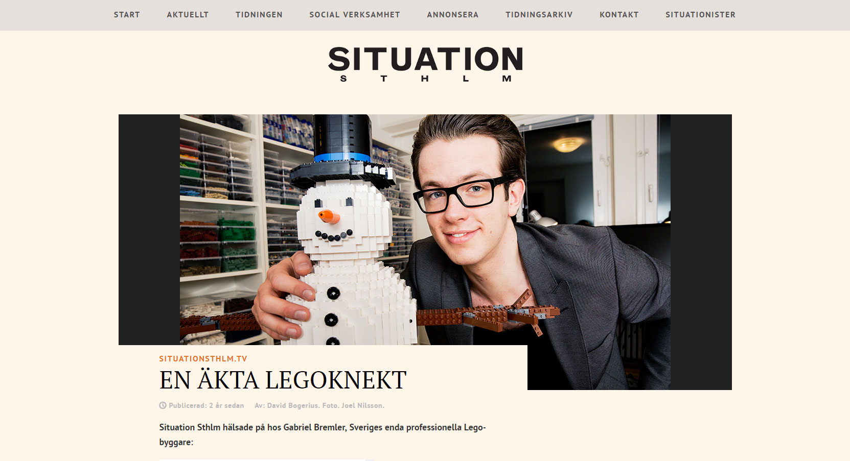 H&auml;r tar julen form - bit f&ouml;r bit