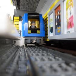 Arkitektmodell Stockholm Tunnelbana på uppdrag av SL