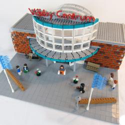 Oeversikts-modell Vaesby Centrum