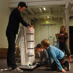 Exterioermodell på uppdrag av NCC