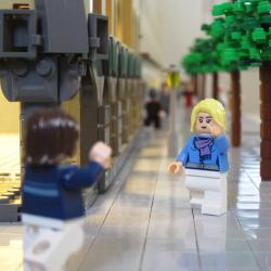 Arkitekturmodell av LEGO – Arkitekturmodeller på uppdrag av Skandia Fastigheter – Sveavägen 44