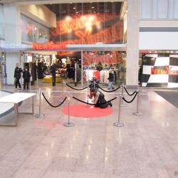 Julskyltning av LEGO -julgranens plats har sets ut