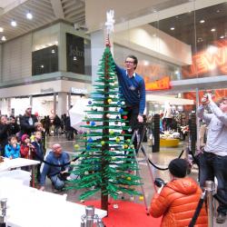 Julskyltning av LEGO