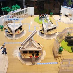 Inredningsmodeller av kontorslandskap