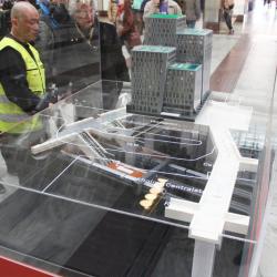 Arkitekturmodeller över Citybanan byggdes av Bremlerbrick