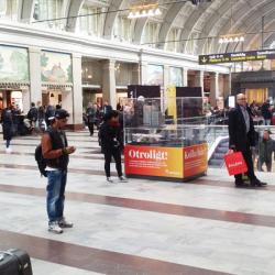 Arkitekturmodeller av LEGO väcker många nyfikna beundrare