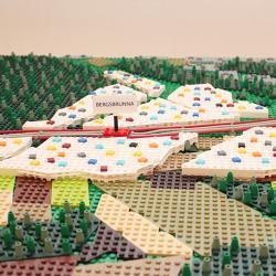 Prototypmodell - Järnvägsbygge Märsta och Uppsala